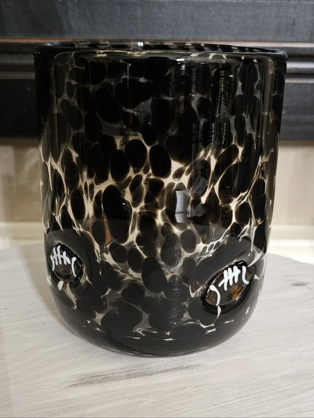 Anthropologie Football Icon Juice Glass - Set Of 2 Glasses